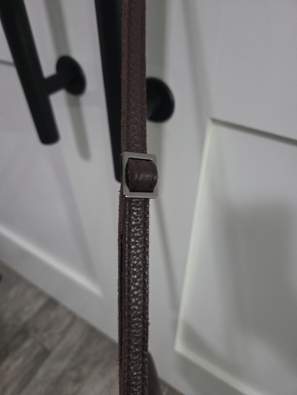 Hammitt Brown Leather VIP Medium Crossbody with Gunmetal Stud Accents - Picture 4 of 13
